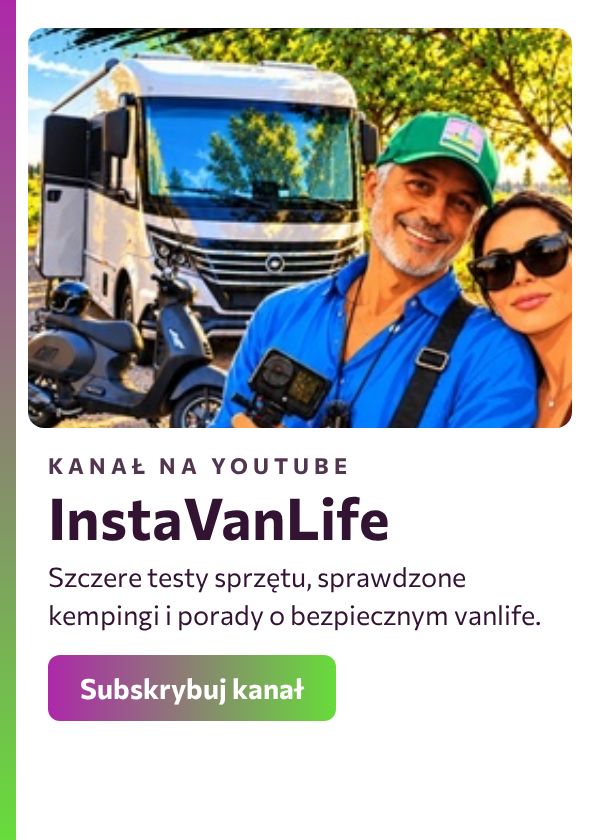 InstaVanLife – kanał o podróżach kamperem na YouTube
